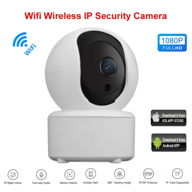 

Умная IP-камера видеонаблюдения с ночным видением, Wi-Fi