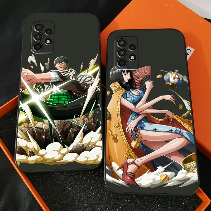 

ONE PIECE Anime Phone Case For Samsung Galaxy S20 S20 FE S20 Lite S20 Ulitra S21 S21 FE S21 Plus S21 Ultra Black Funda Coque
