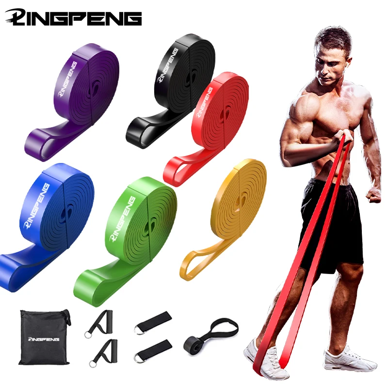 

Pull Up Resistance Bands Assist Exercise Workout Band Set for Fitness Strength Stretch Mobility Assistance Bands at Home Gym