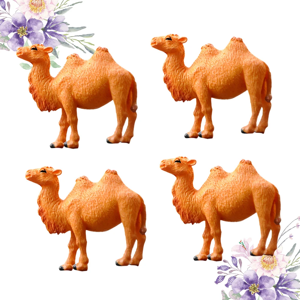 

Camel Animal Model Figurines Figures Animals Toy Ornament Figure Kids Toys Figurine Desert Miniature Statue Models Mini