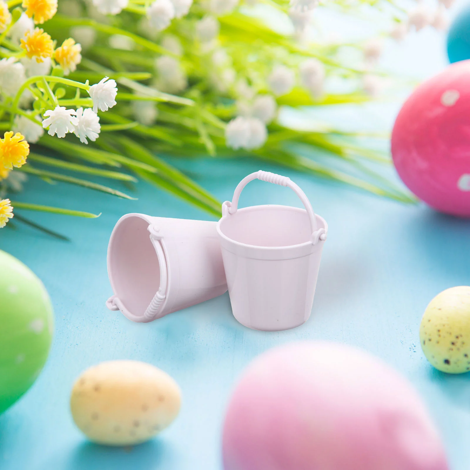 15 шт. искусственное мини-ведро детские игрушки кукольный домик для рыбалки