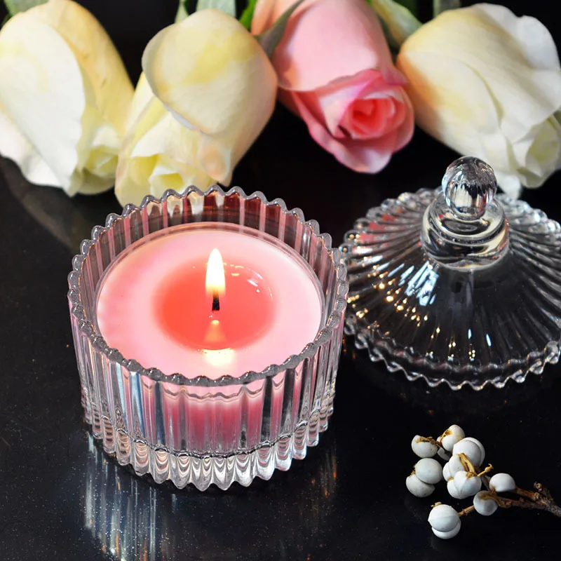 Большой прозрачный акриловый воск для чая 10 часов работы 4 шт.