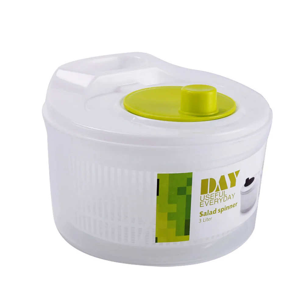 

Salad Spinner Vegetable Lettuce Washer Dryer Vegetable Drainer Crisper Strainer For Washing Drying Leafy Fruits Kitchen Tool