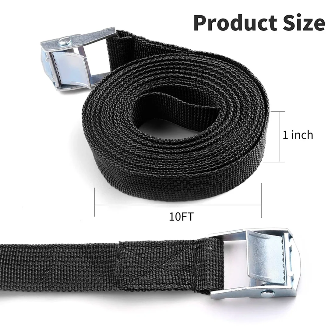 Крепежные ремни для каяков с пряжкой Cam грузов багажа мебели велосипедов