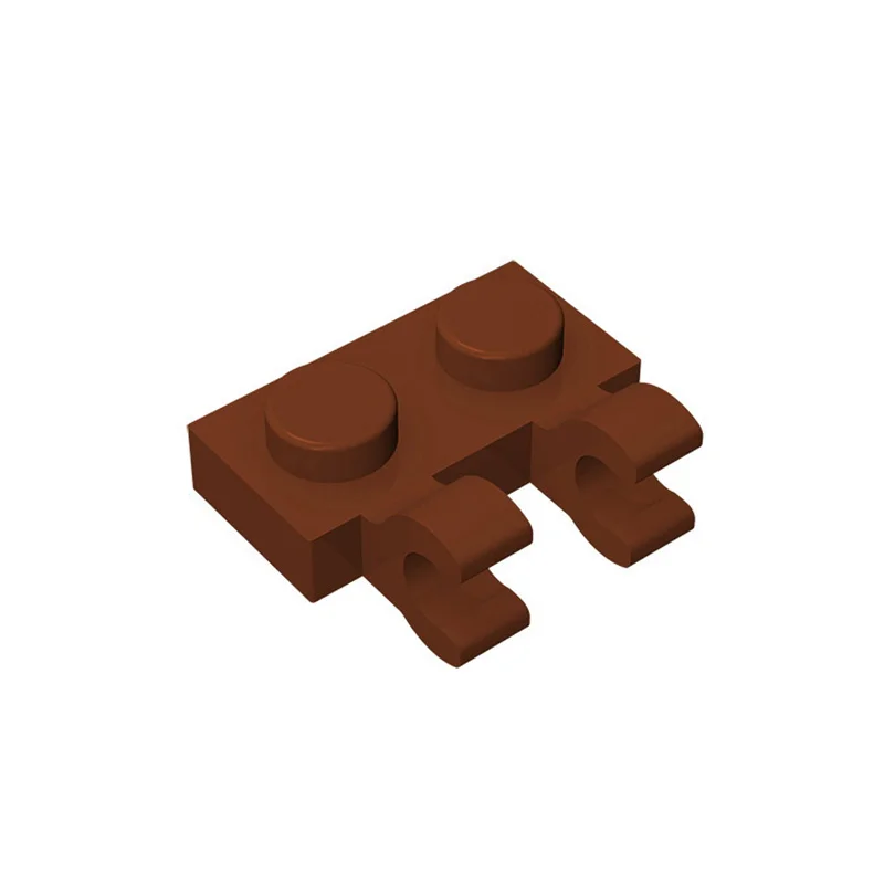 Фото Конструктор MOC, 100 деталей, пластина 60470, специальная, 1x2, с горизонтальными зажимами, совместимые кубики, DIY, развивающая игрушка для детей, подарок №5