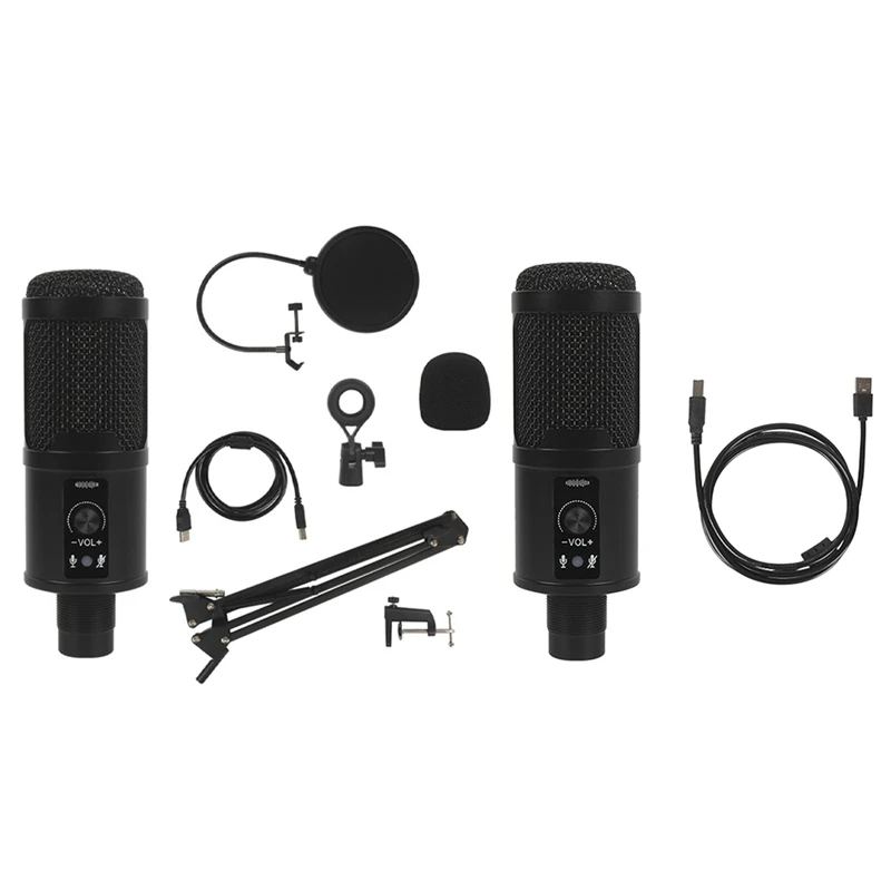 

Professional Condenser USB Microphone For For Live Conference