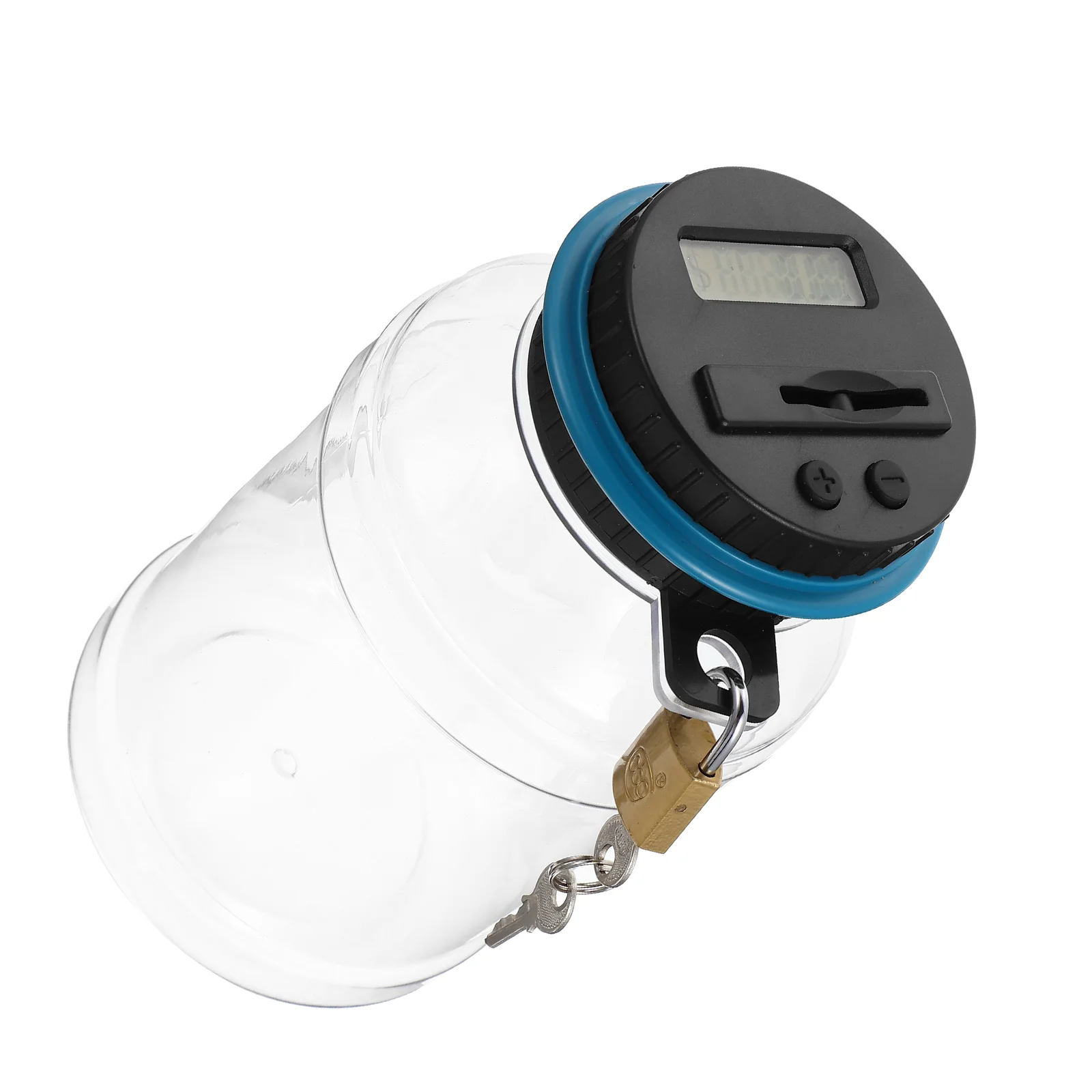 Банка для экономии денег счетная копилка монеты цифровой дисплей отсчеты