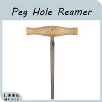 violin peg hole reamer 130 taper with wood handle tapered shape reamer luthier tool