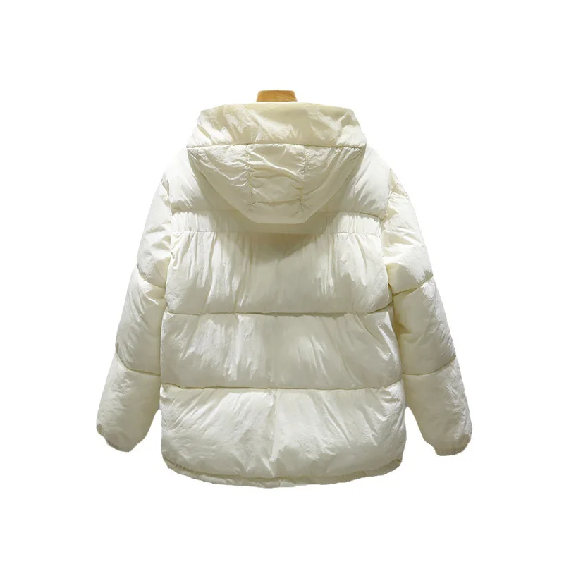 MEILLY DOLPHIN 2023 New Short Cotton Padded Jacket Women Winter Matte Snow Parkas Hooded Thicken Puffer Jacket Women Winter Coat