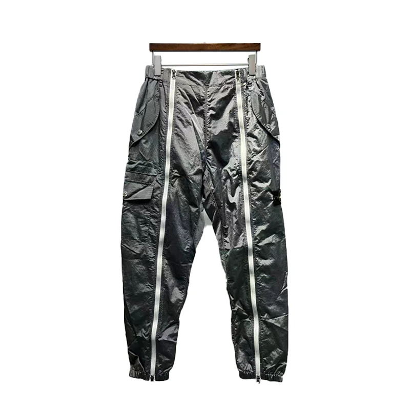 PJ031 Spring Summer Men's New Harem Pant Fashion Cool Men's Outdoor Functional Wind Overalls