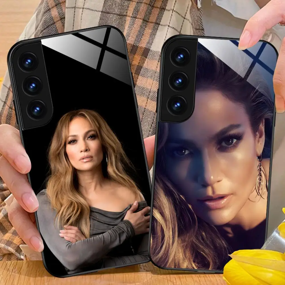 Фото Чехол для телефона Jennifer Lopez для Samsung Galaxy A56 55 54 53 52 51 36 35 34 23 16 15 5G, защитный стеклянный чехол №3