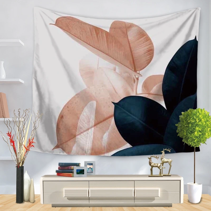 

Настенный окрашенный гобелен, скатерть для столовой, фон для телевизора, занавески для отеля, украшение для спальни, гостиной