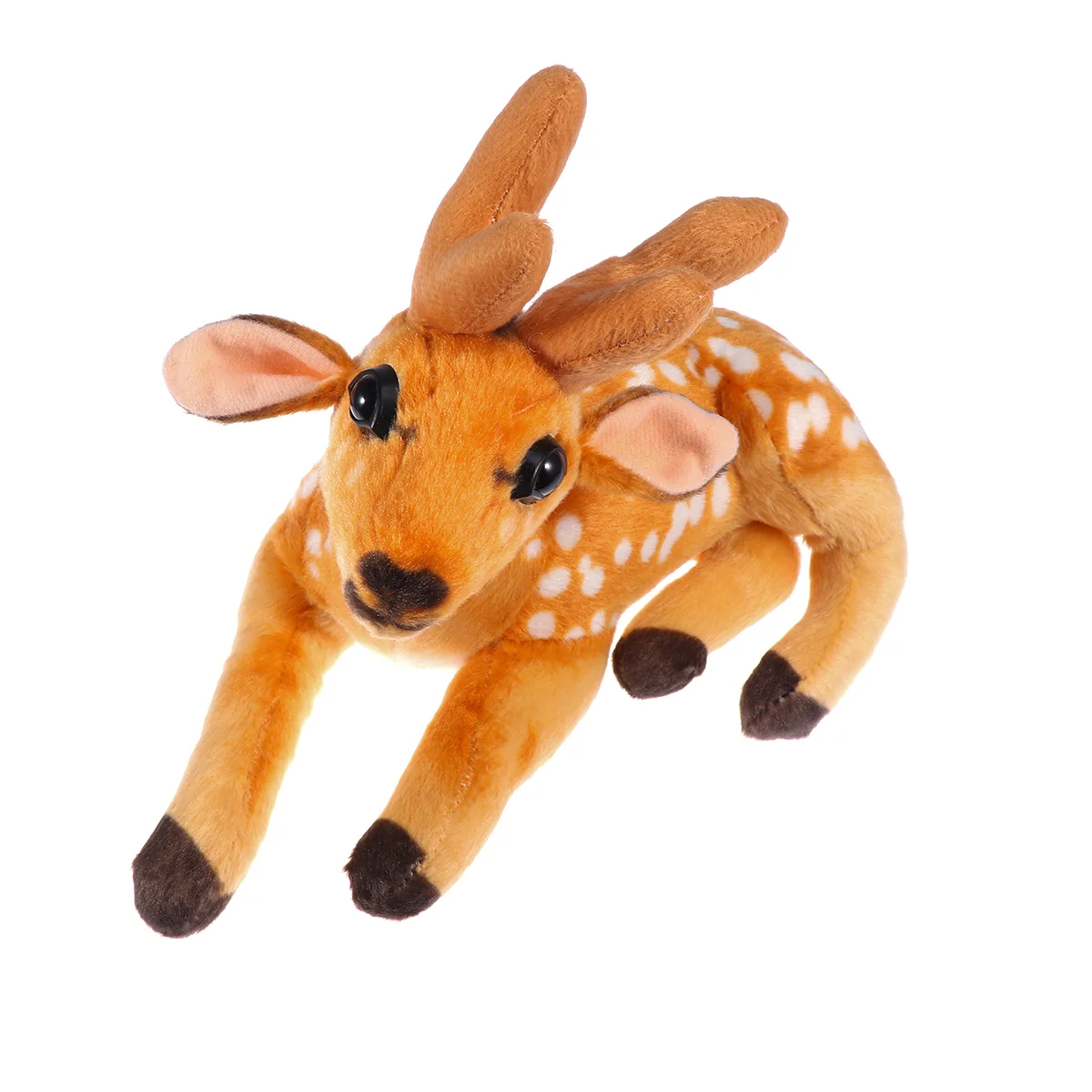 

Рождественская имитация оленя Сика, короткая плюшевая игрушка, мультяшная мягкая игрушка для детей (около 30 см)