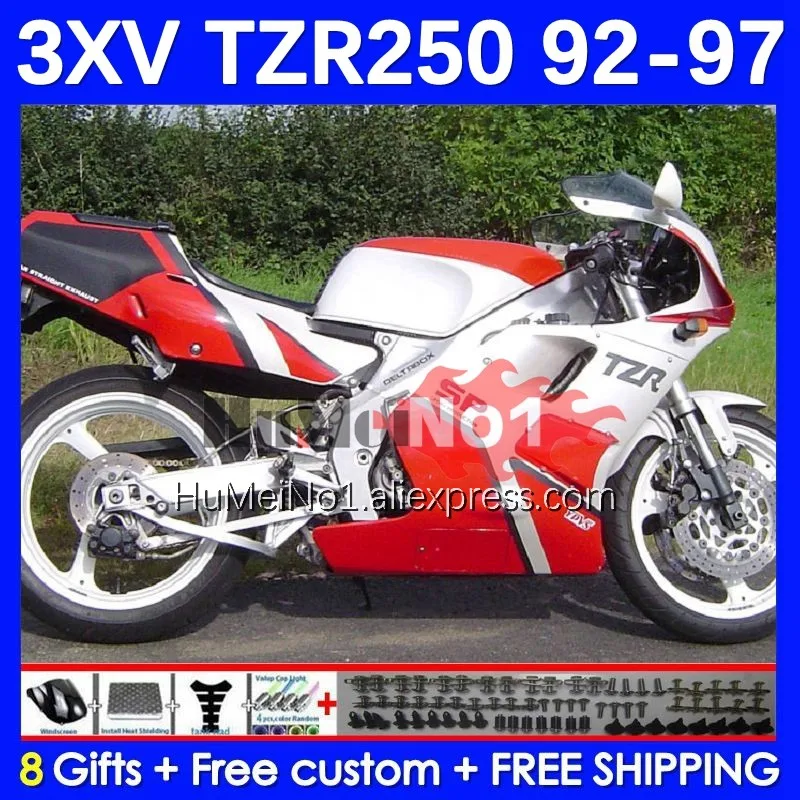 

TZR-250 For YAMAHA 3XV TZR250 TZR 250 RR 92 93 94 95 96 97 145No.49 TZR250RR 1992 1993 1994 1995 1996 1997 Fairing Factory Red