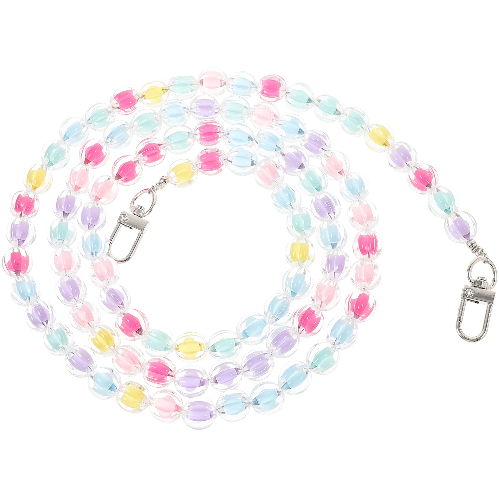 

Phone Bracelet Strap The Call Decorative Lanyard Mobile Beaded Cell Charm Wrist Rope