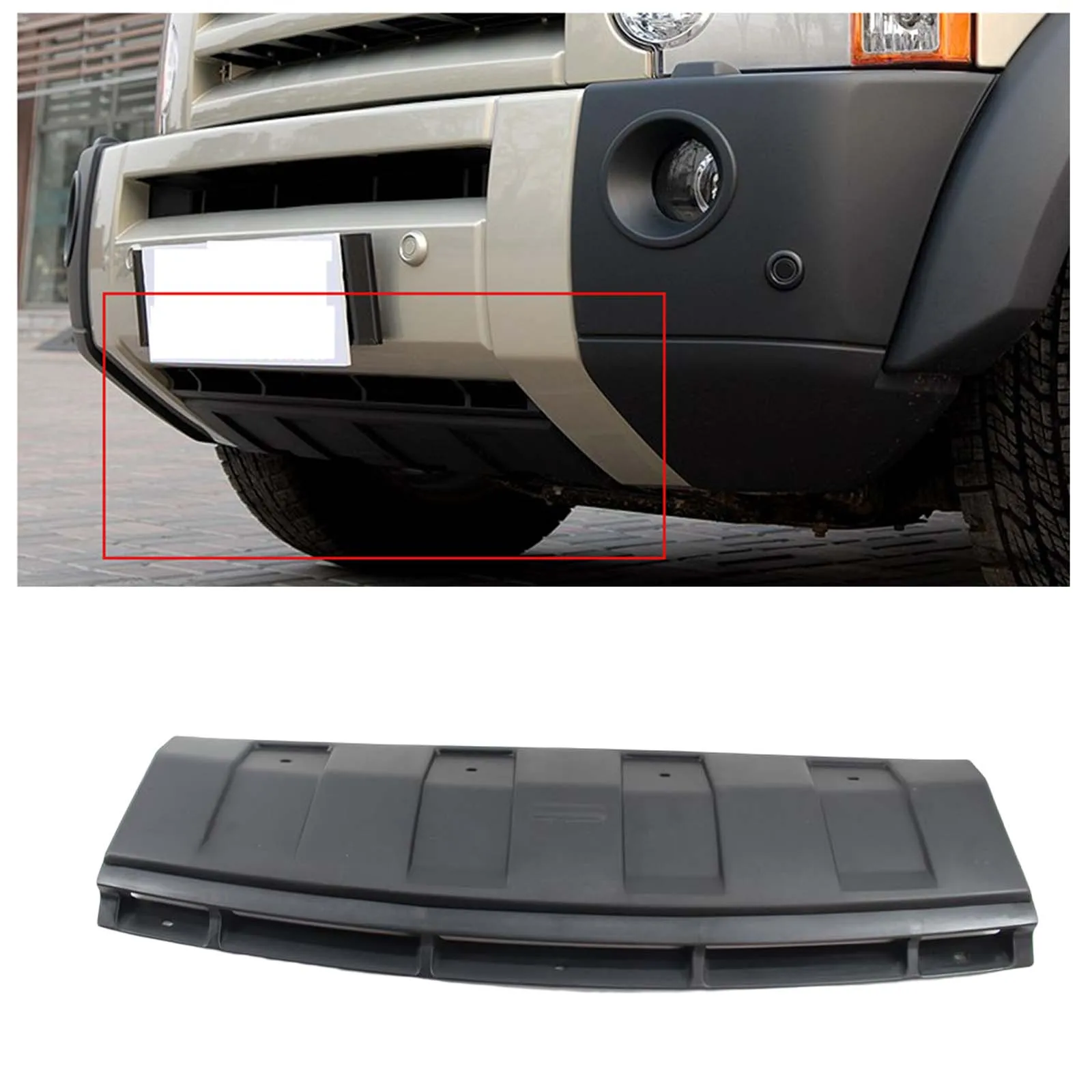 

Черный бампер для автомобиля Land Rover Discovery 3 LR3 05-09