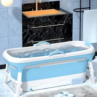 foldable bathtub newborn prop lid cover adult foldable bathtub mobile banheira dobravel para bebe portable bidet spa products