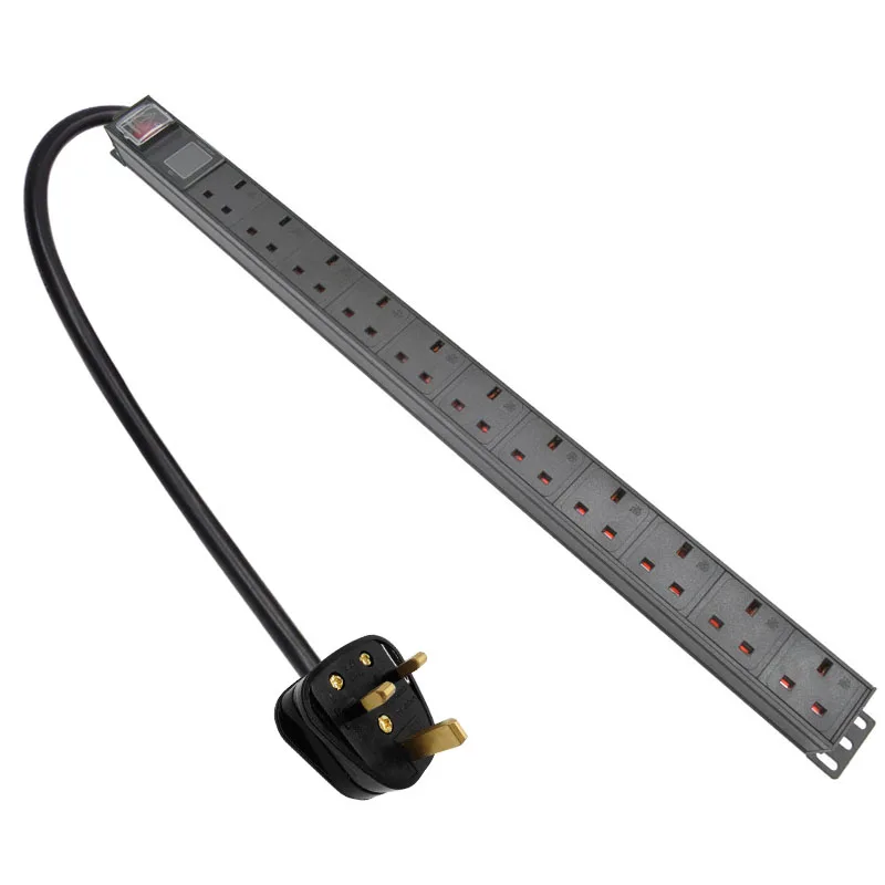 

Удлинитель PDU с 11 выходами и корпусом из алюминиевого сплава, 13 А, 3500 Вт