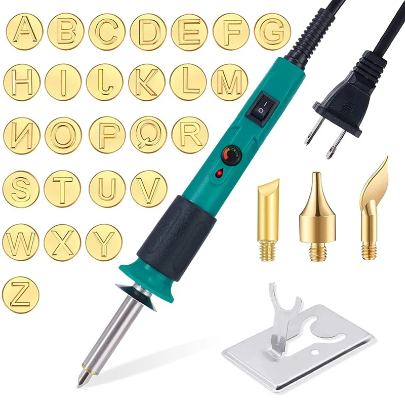 

Набор для выжигания древесины для взрослых, регулируемый набор инструментов для выжигания древесины 0-400 градусов Цельсия, ручка-горелка дл...