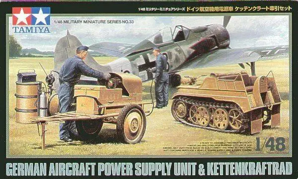 

Tamiya 32533 1/48 модель комплект немецкий блок питания SdKfz 2 kettenkrad для самолета