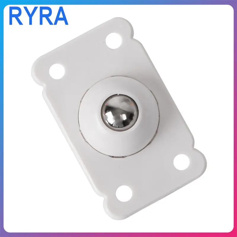 

4PCS Paste Type Caster Pulley 360 Degrees Universal Wheel Sticky Low Noise Storage Box Roller Stainless Steel Pulley Accessory