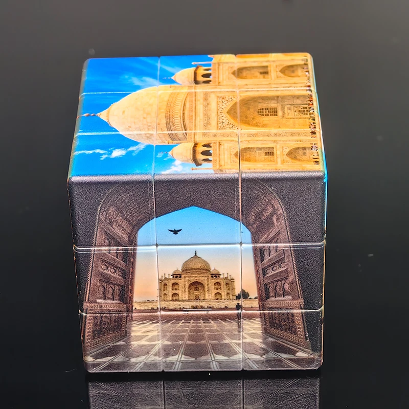 

3x3x3 Taj Mahal Series Maglev 3x3 Magnetic Magic Cube 3×3 Professional Speed Puzzle Kid Toy Original Super Hungarian Magico Cubo