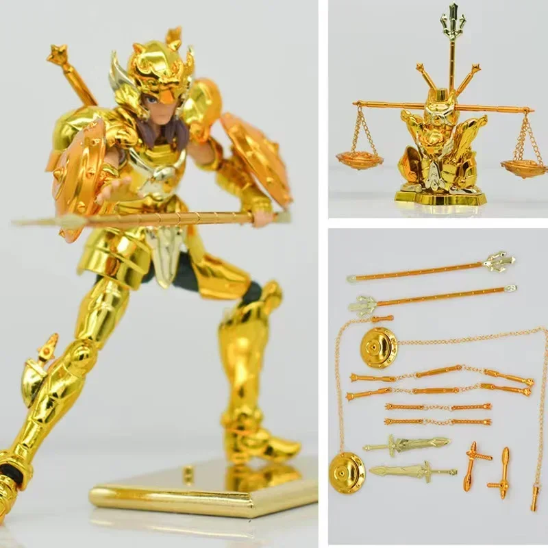Фото Фигурка Saint Seiya 10 см, малая масштабная модель, DDP, Золотые Святые, металлическая броня, с аксессуарами, Телец Алдебаран, Докхо, Мило, Камус №3