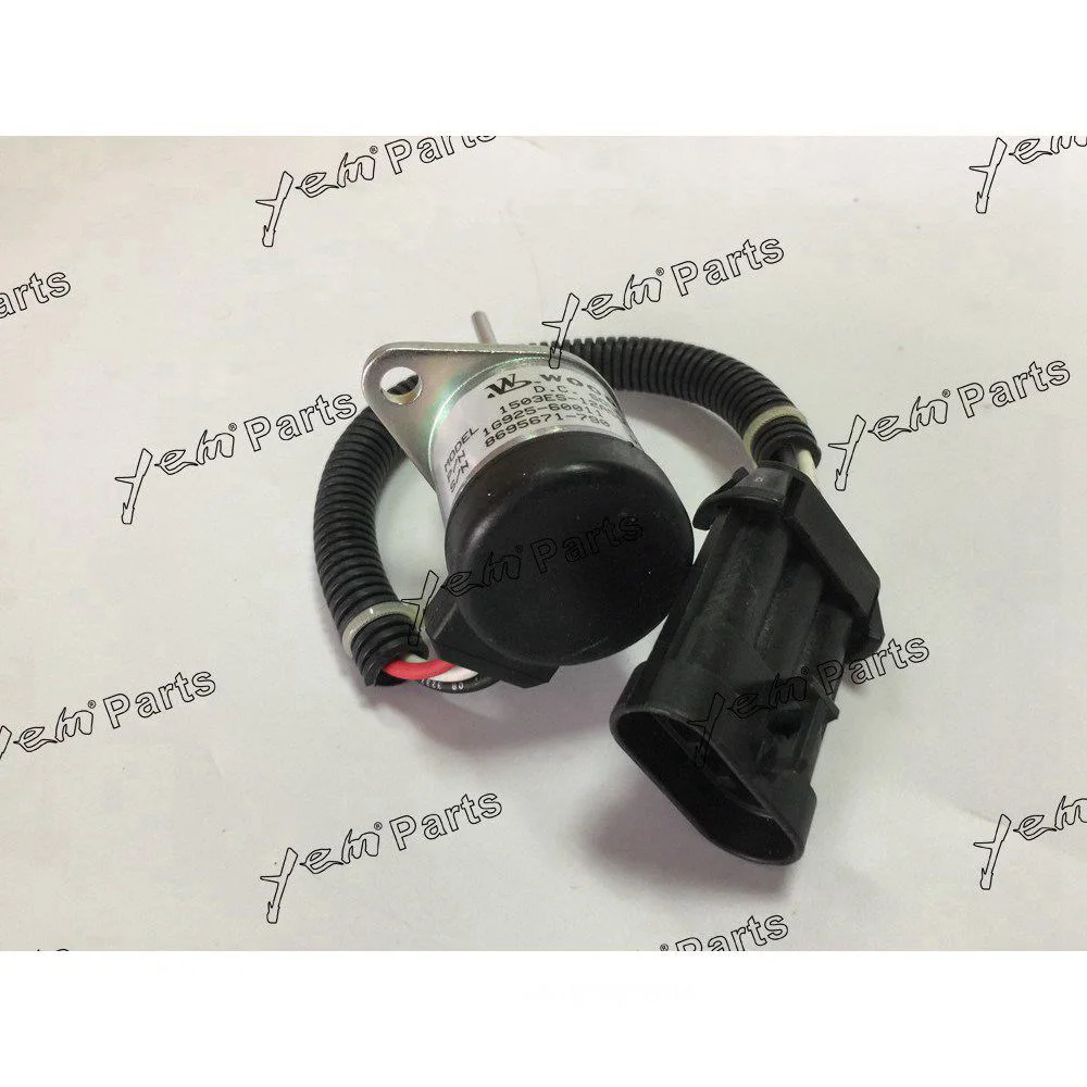 Соленоид остановки V2403 12 В 1G925-60010 1503ES-12A5UC4S для Kubota Bobcat S130 S150 S185