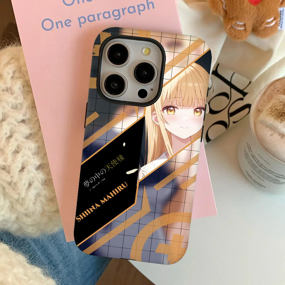 SHINA MAHIRU The Angel Next Door Spoils Me Rotten Чехол для телефона Пленочный корпус IPhone 16 15 14 13 12 11 Pro Max