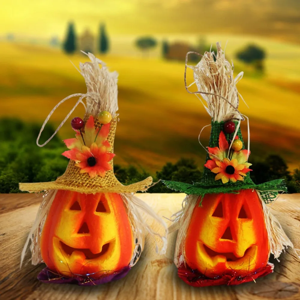 

Halloween Pumpkin Hollow Out Lantern Party Supplies Ghost Festival Props Home Bar Decoration Foam Lamp