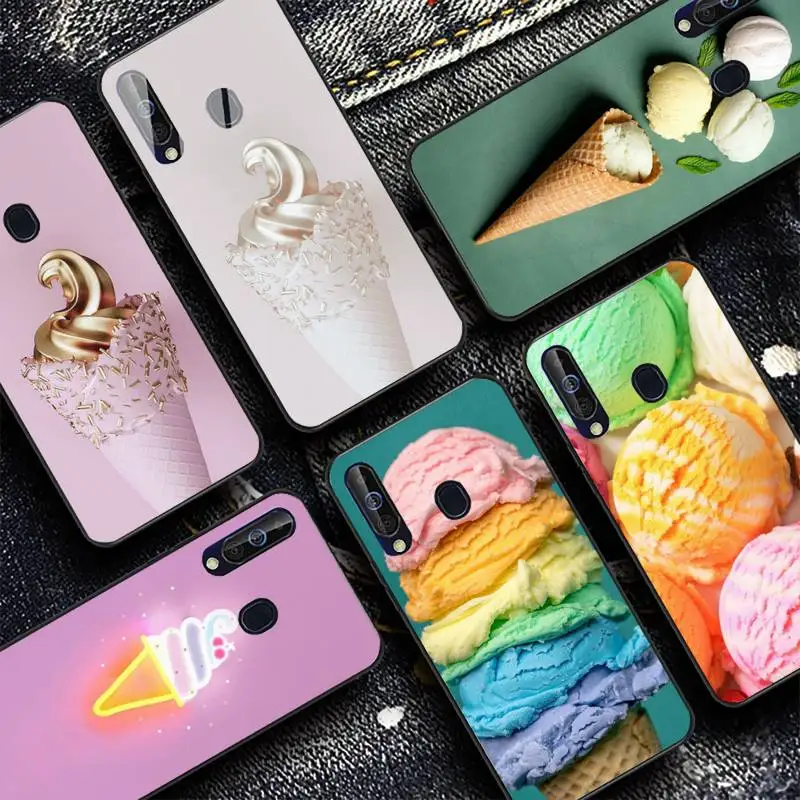 

Ice cream Phone Case for Samsung A51 01 50 71 21S 70 31 40 30 10 20 S E 11 91 A7 A8 2018