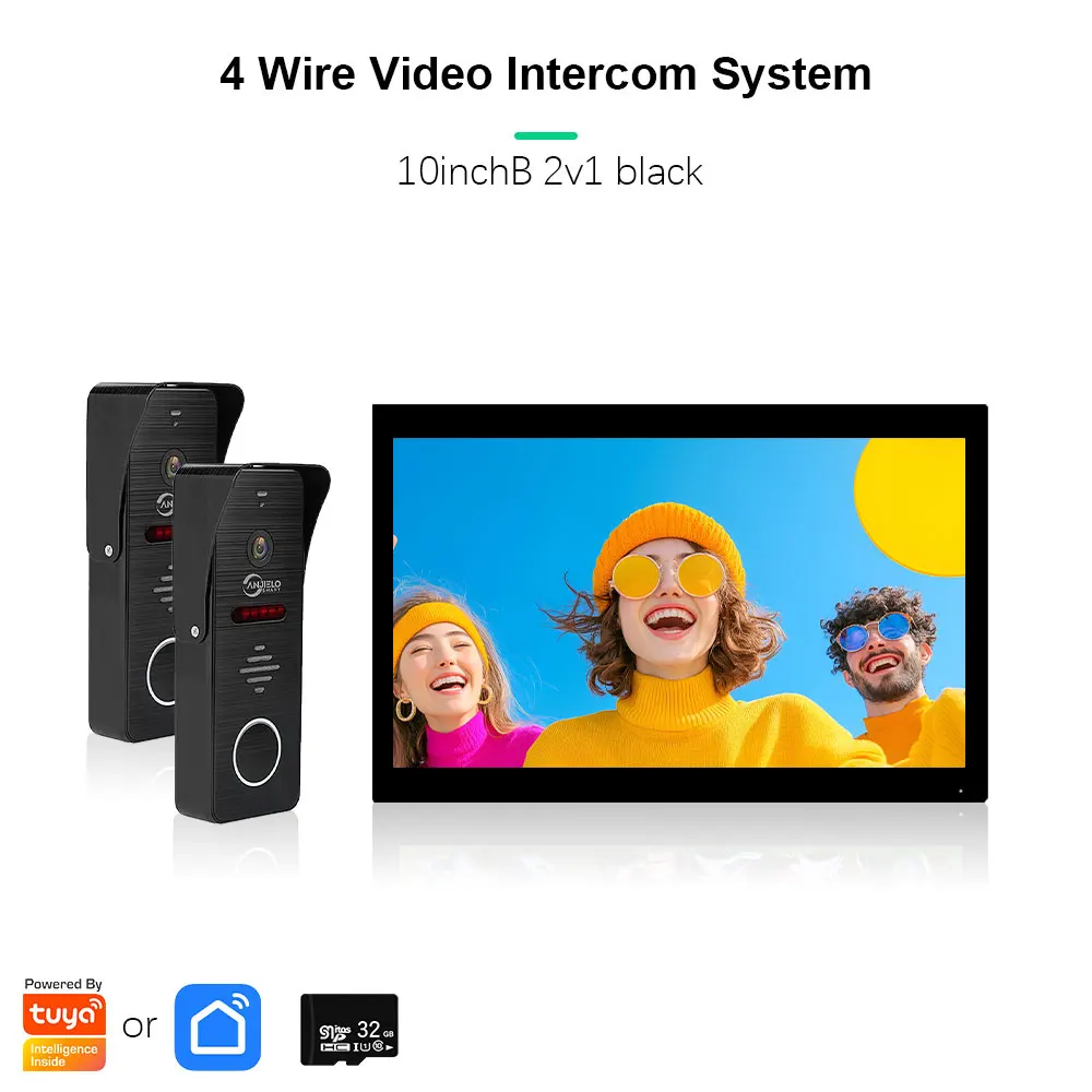 Видеодомофон ANJIELO 1080P проводной