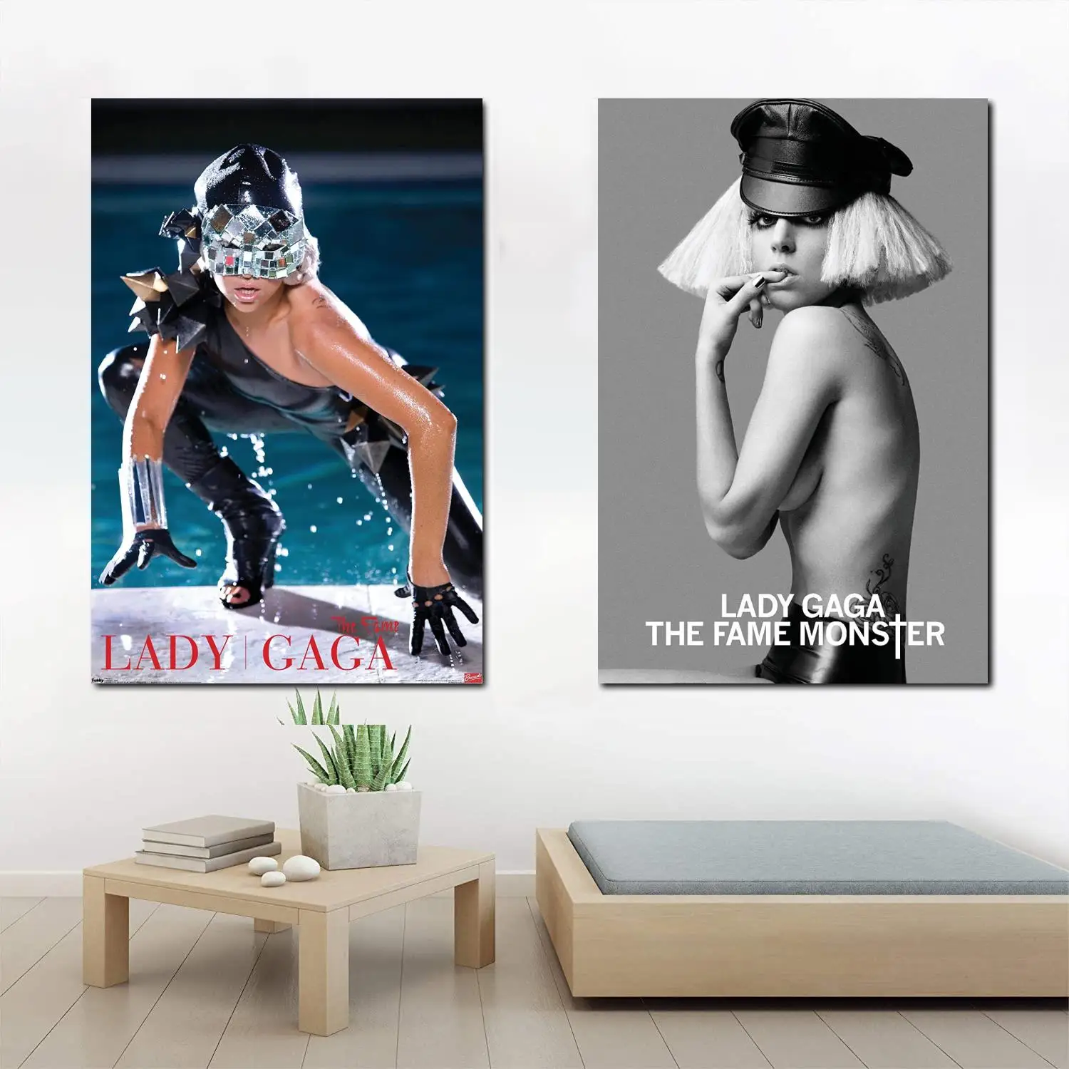 

Lady Gaga Canvas Art Poster and Wall Art Picture Print Modern Family bedroom Decor Posters