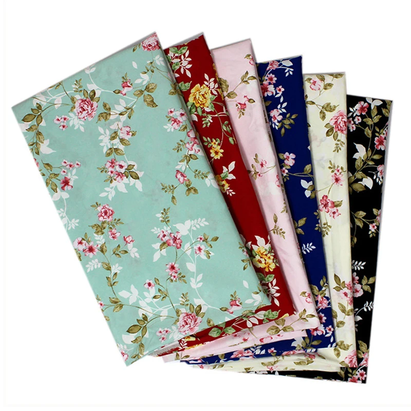 Шифоновая ткань с цветочным принтом для шитья платья-стойки песком супер фея