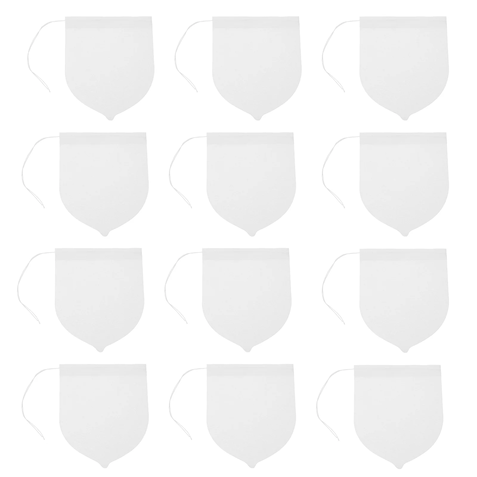 

100pcs Single Use Tea Filter Bags Kitchen Soup Seasoning Filter Bags Multi-functional Tea Bags