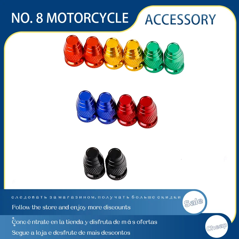 

1pair Aluminum Alloy Car Wheel Tire Valve Caps Tyre Rim Stem Covers Airdust Waterproof For Automobiles Motorcycles Trucks Bikes