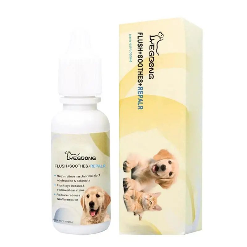 Eye Cleaner Drops Tear Stain Safe For Pet Removes Tears Stai