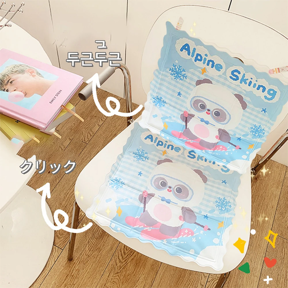 

Коврик для автоохлаждения летний, портативный моющийся охлаждающий коврик для офиса с мультяшным дизайном, для дивана, автомобильных сиден...