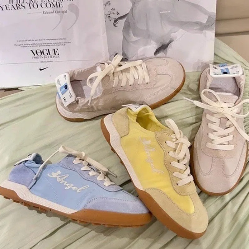 Кроссовки женские с вулканизированной подошвой модные спортивные удобные