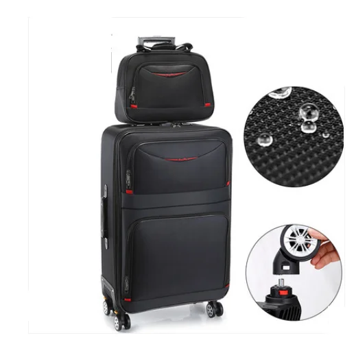 Waterproof Oxford Rolling Luggage Spinner Suitcase Men Travel Luggage Suitcase Travel Bag Rolling baggage bag trolley bag wheels