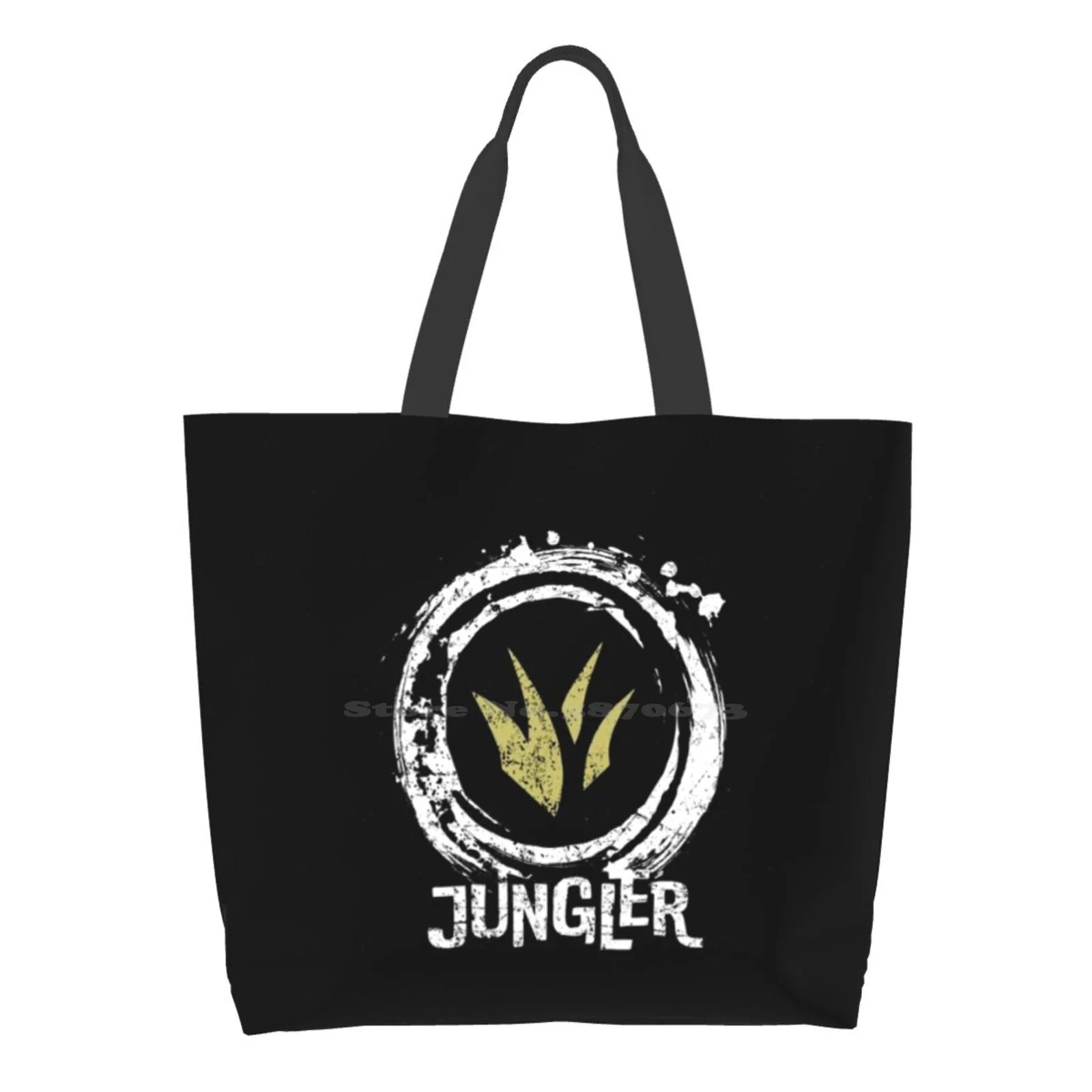 

Lol Jungler Gamer Icon Women Totes Shoulder Bags For Travel Girls Handbag Shopper Bag Jungler Jungle Cosplay Gaming Gamer