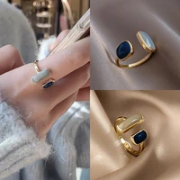 high quality french retro ring metal japanese light luxury adjustable rings party jewelry gift for women wholesale free shipping