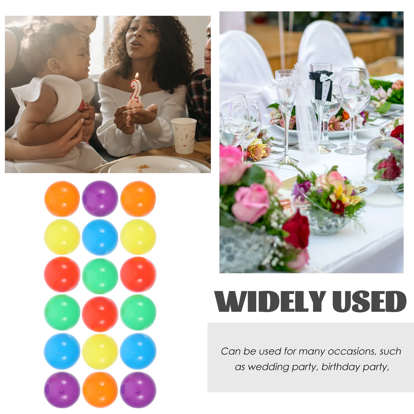 50 шт. полупрозрачные шарики красочные капсулы для гашапона заполняемые машины