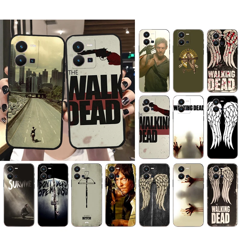 

The Walking Dead Phone Case For VIVO Y53S Y33S Y11S Y31 Y21 Y70 Y20 Y21S Y72 Y55 Y76 Y51 Y01 V23E V21 V23 V21E Case
