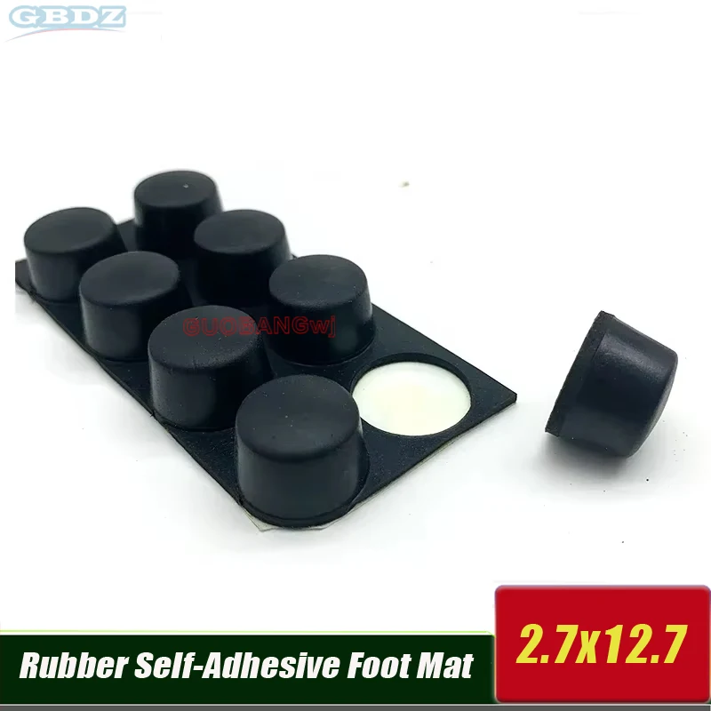 Самоклеящаяся накладка на бампер, квадратные высокие резиновые ножки для электроники, стеклянный динамик, приборы для ноутбука, мебель, компьютер, 1 упаковка