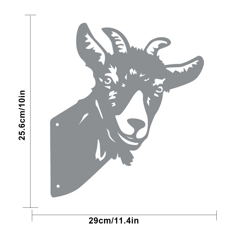 

Металлическое украшение для сада, овец, животных, заднего двора
