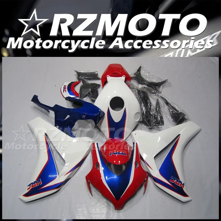 

4Gifts New ABS Motorcycle Fairings Kit Fit For HONDA CBR1000RR 2008 2009 2010 2011 08 09 10 11 Bodywork Set Custom Cool Blue Red