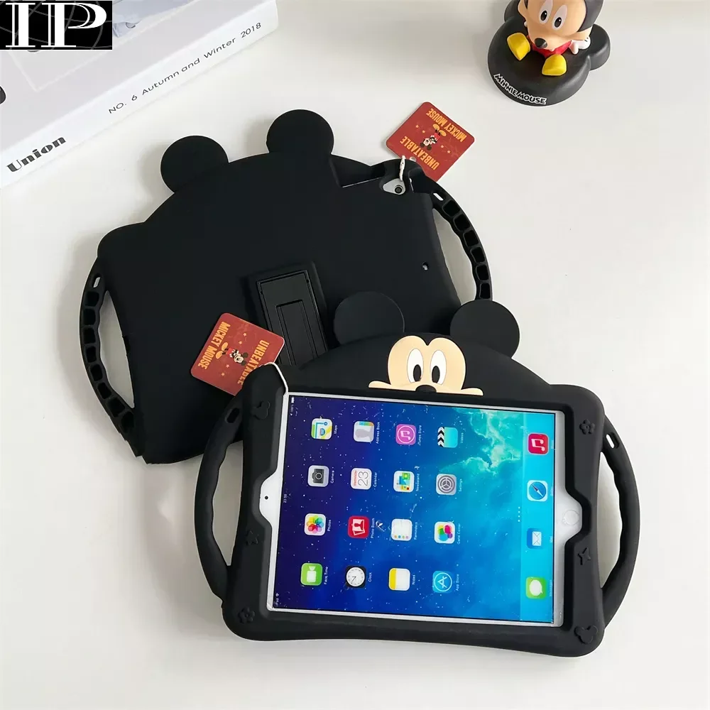 

Ajustable Stand Case for IPad 9th 8th 7th 10.2'' Mini 6 3 4 5 Air 1 2 9.7" Pro Tablet Soft Silicone Kids Cover Kids Safe Funda