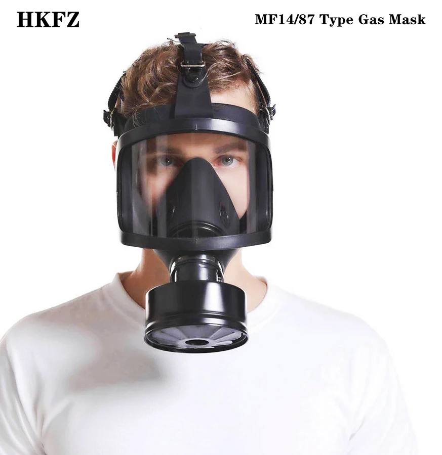 

MF14/87 type gas mask full face mask chemical respirator filter self-priming stimulation mask nuclear pollution protection
