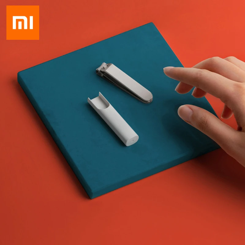 Кусачки для ногтей из нержавеющей стали Xiaomi Mijia оригинальные щипчики с крышкой от